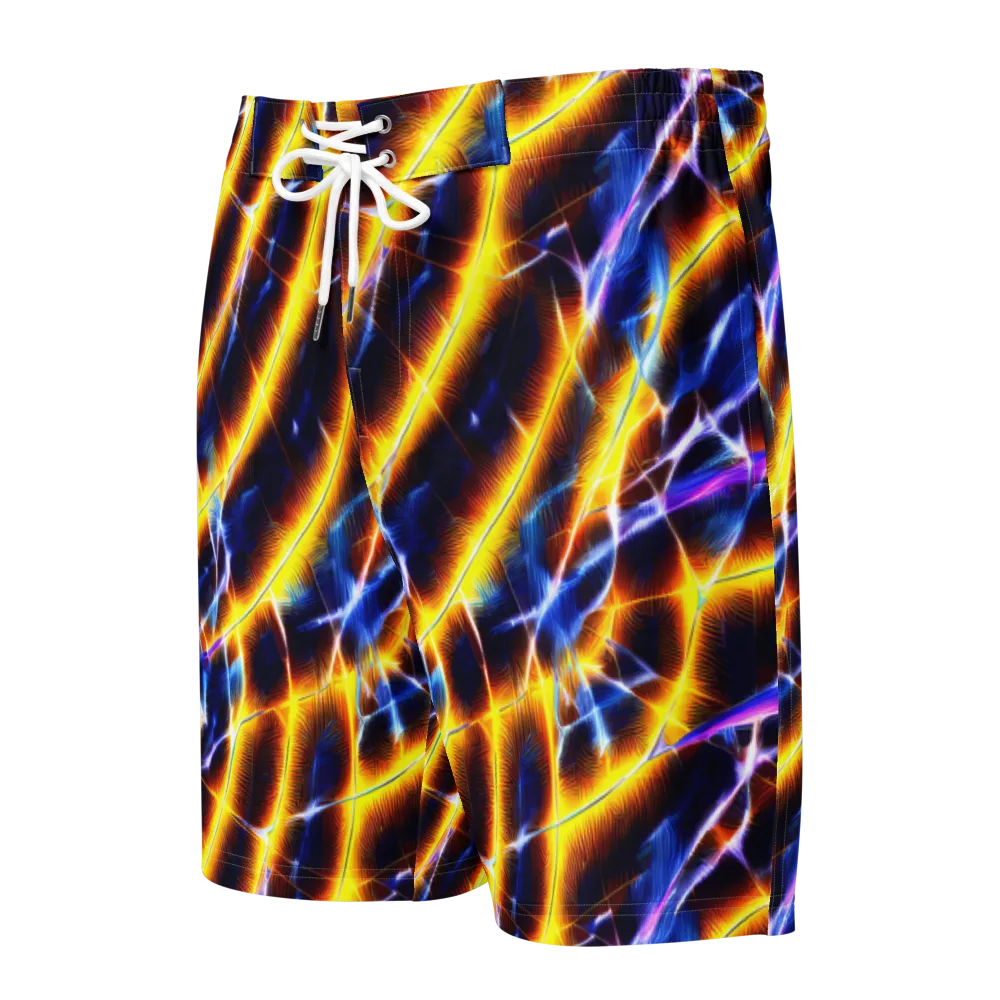 Tempel Tangle on Men's Board Shorts — Front