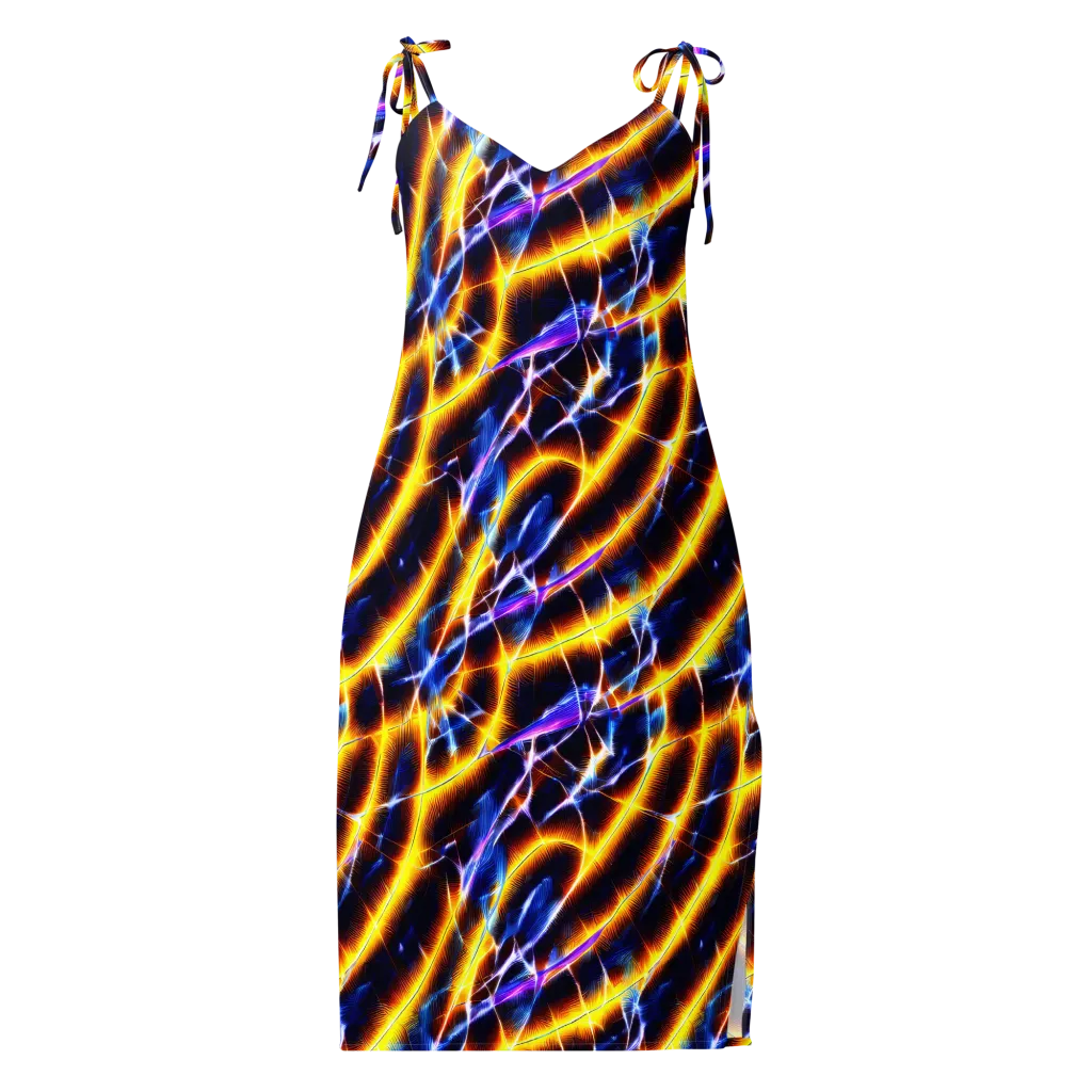 Tempel Tangle on Slip Dress — Front