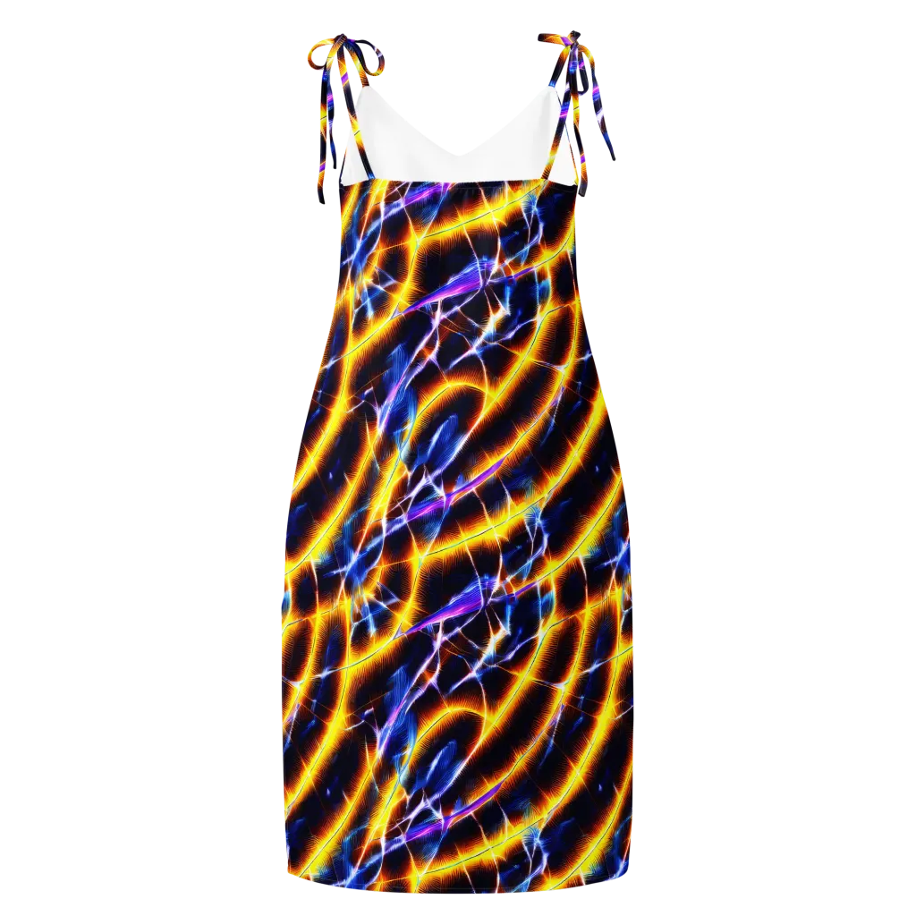 Tempel Tangle on Slip Dress — Back