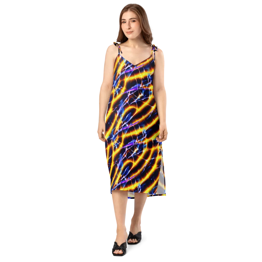 Tempel Tangle on Slip Dress — Front