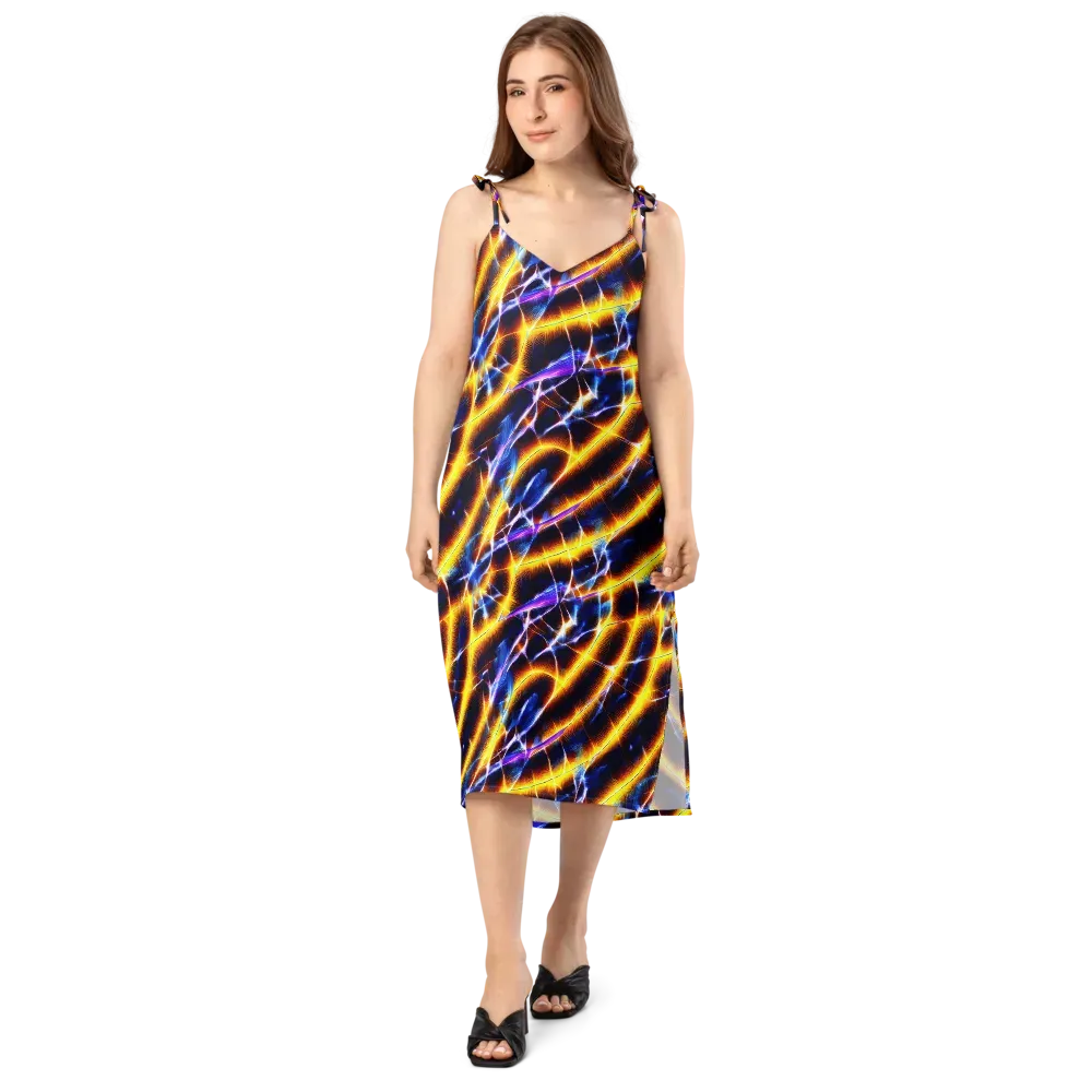 Tempel Tangle on Slip Dress — Front