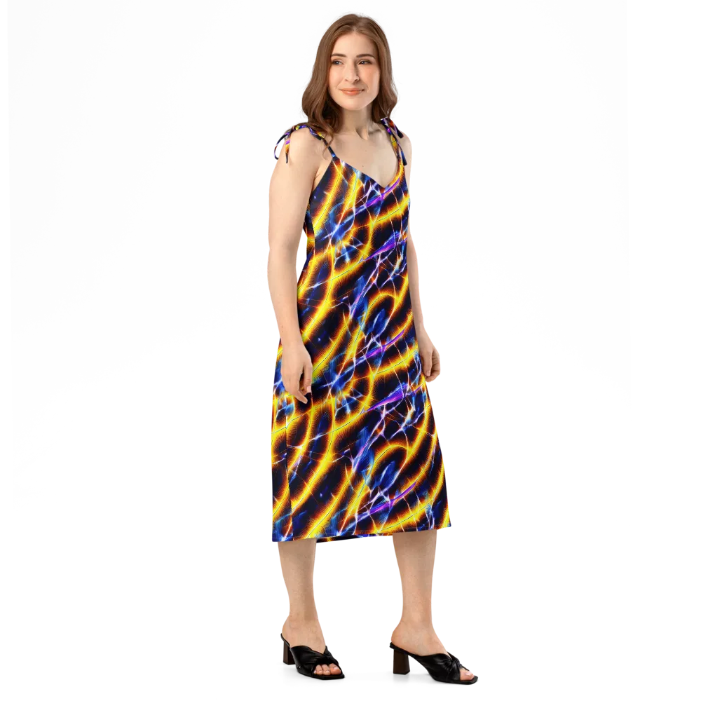 Tempel Tangle on Slip Dress — Right Front