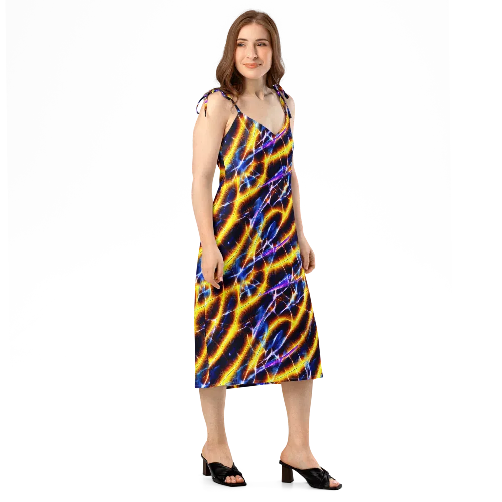 Tempel Tangle on Slip Dress — Right Front