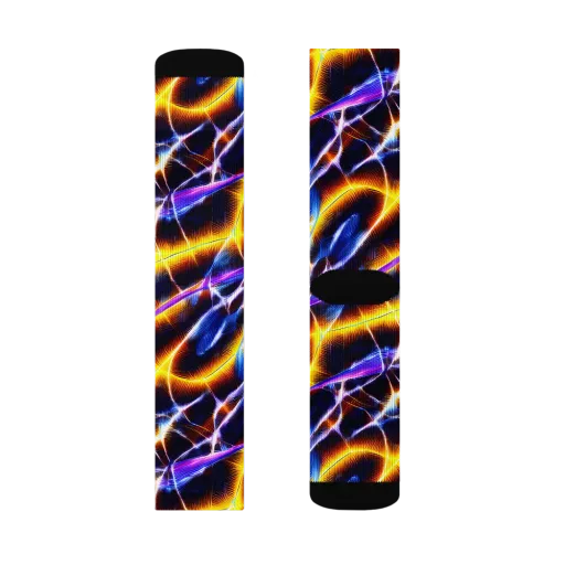 Tempel Tangle on a Socks