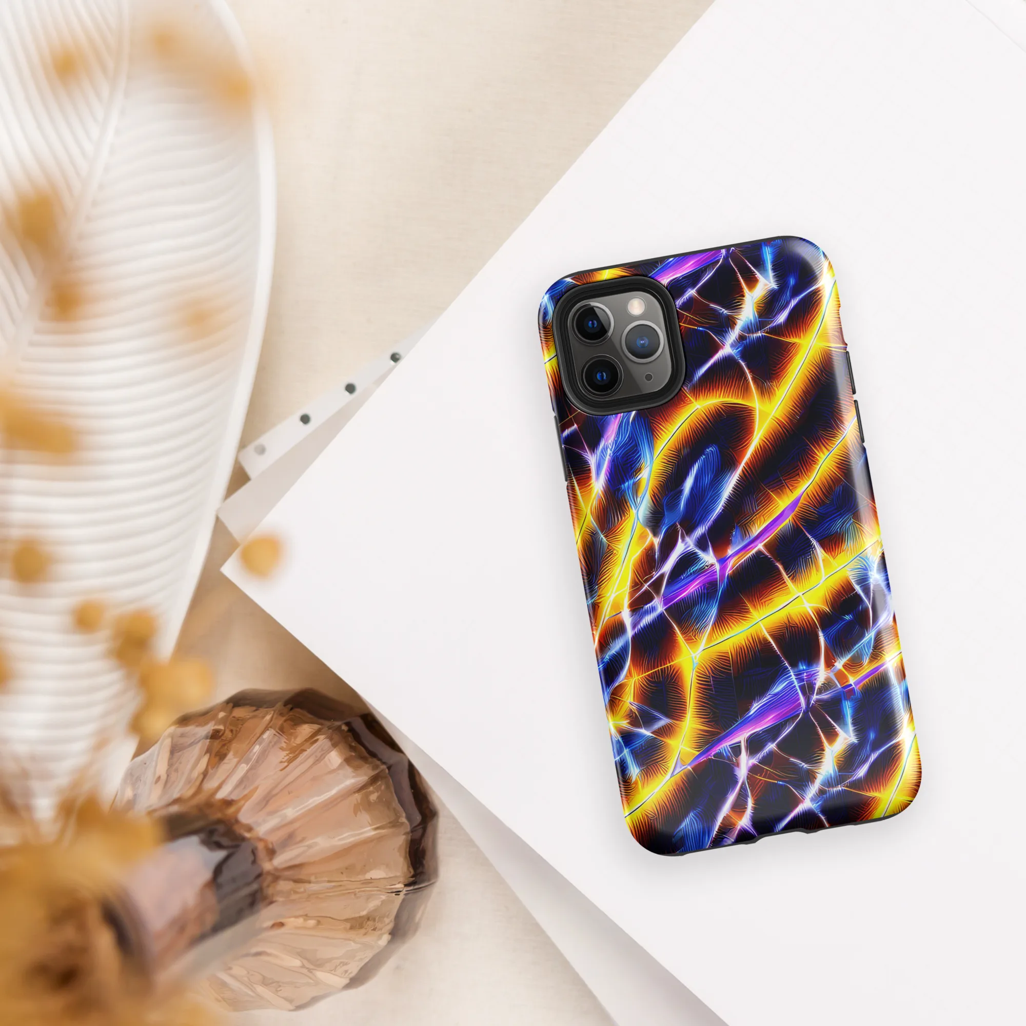 Tempel Tangle on Tough Case for iPhone® — Front