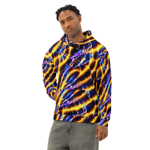 Tempel Tangle on a Cotton Hoodie