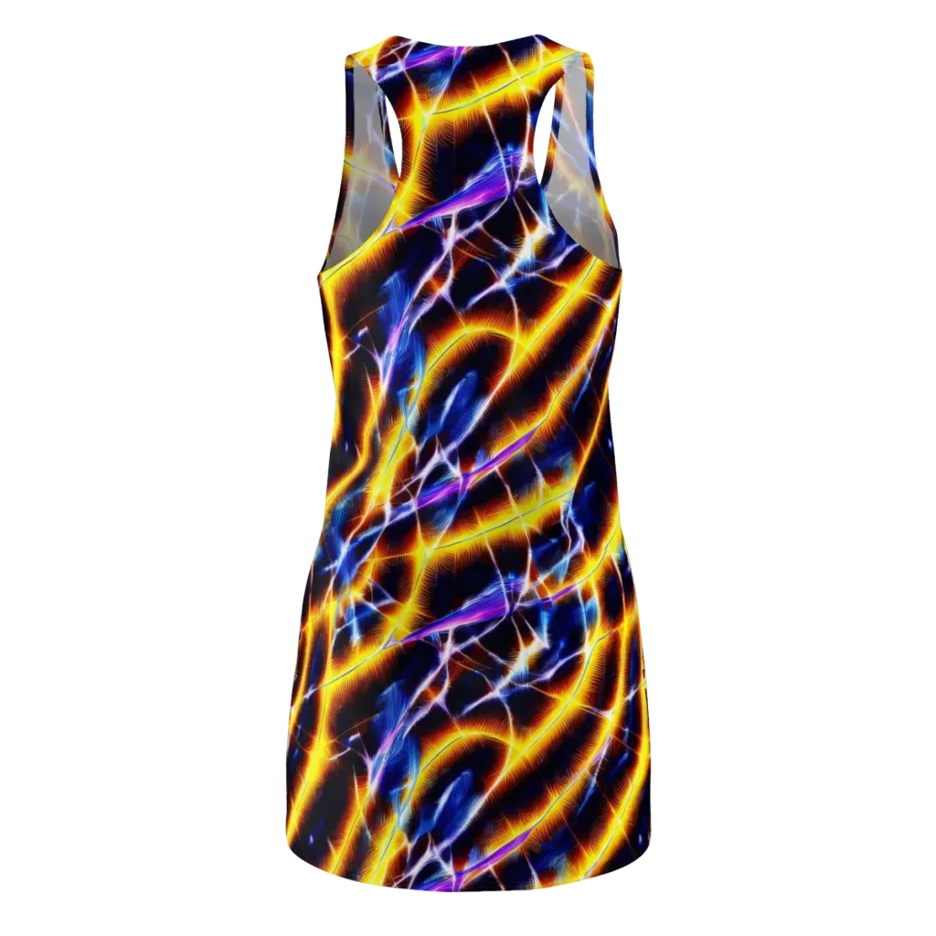 Tempel Tangle on Racerback Dress — Back