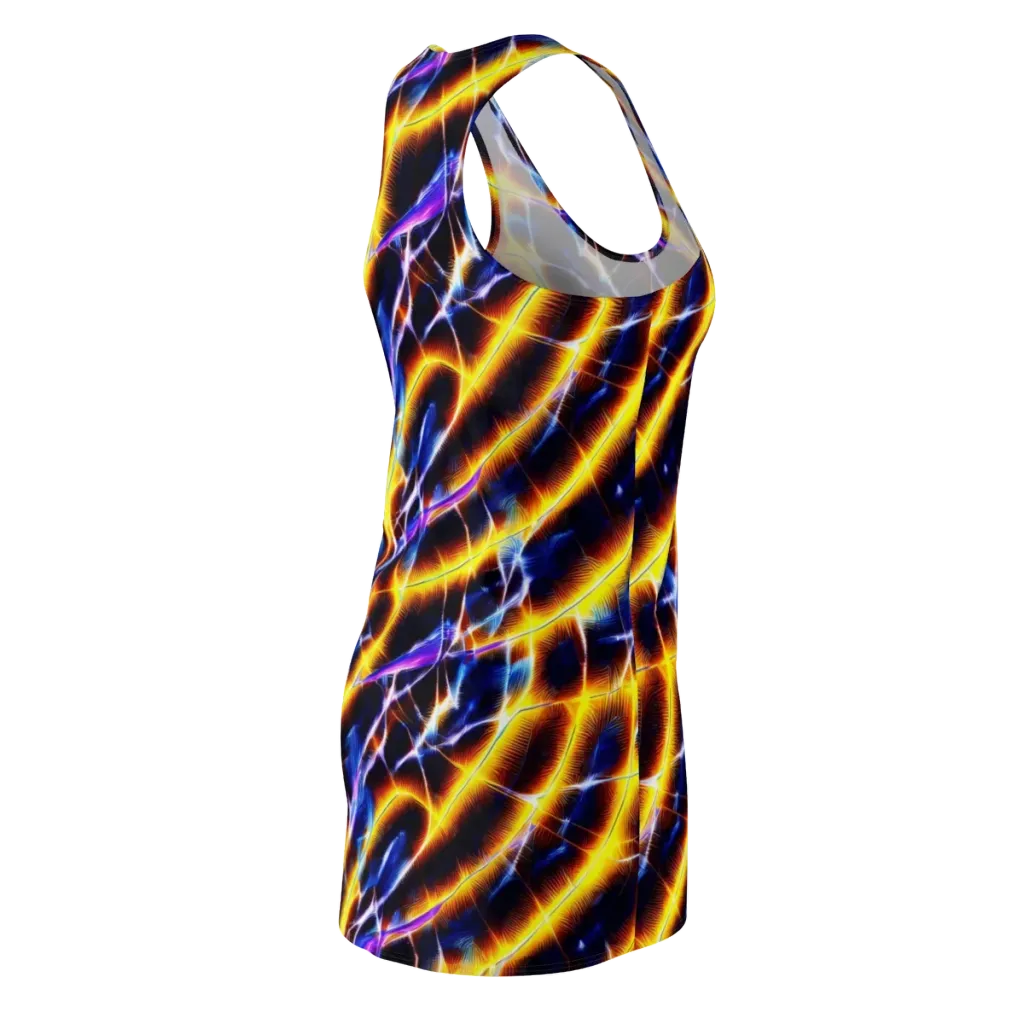 Tempel Tangle on Racerback Dress — Back Side