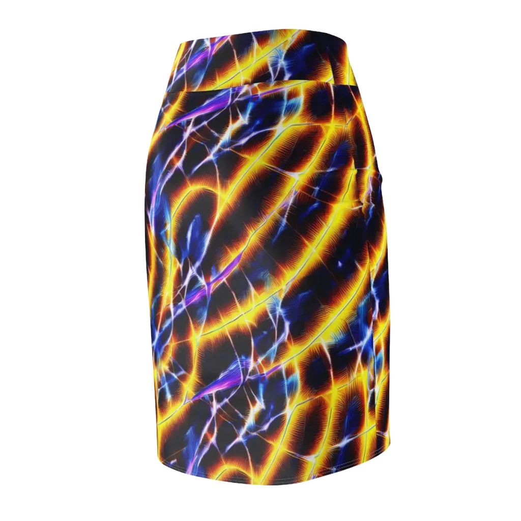 Tempel Tangle on Pencil Skirt — Back Side