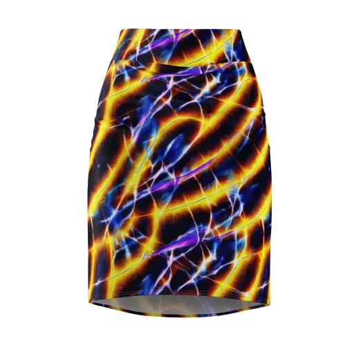 Tempel Tangle on a Pencil Skirt