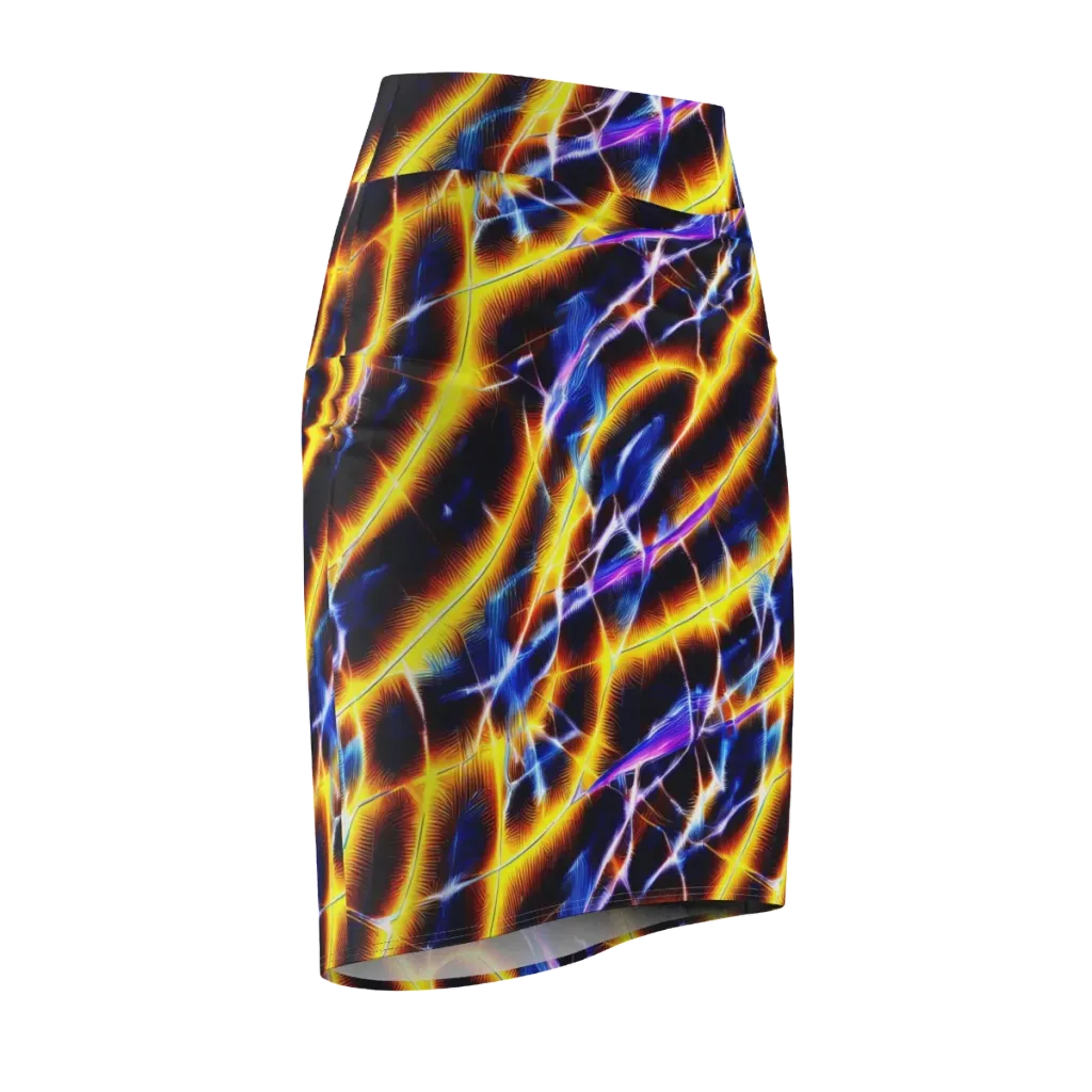 Tempel Tangle on Pencil Skirt — Front Side