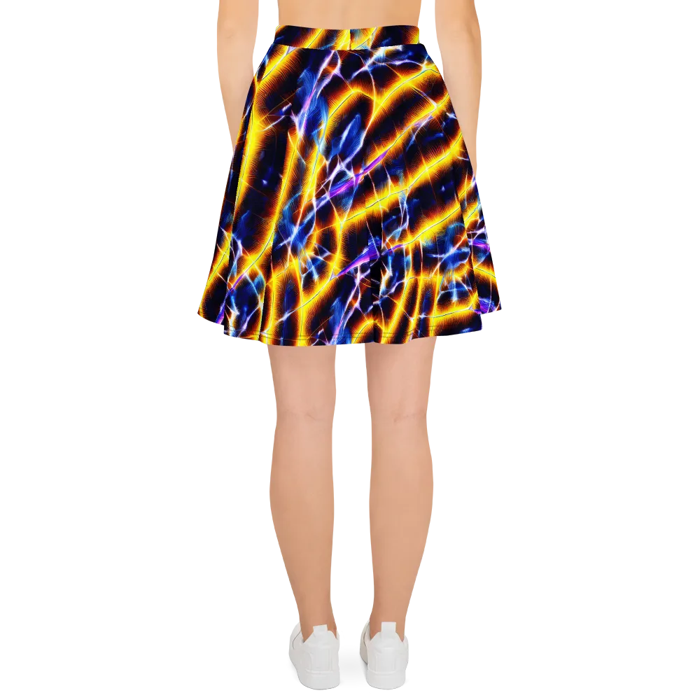 Tempel Tangle on Skater Skirt — Back