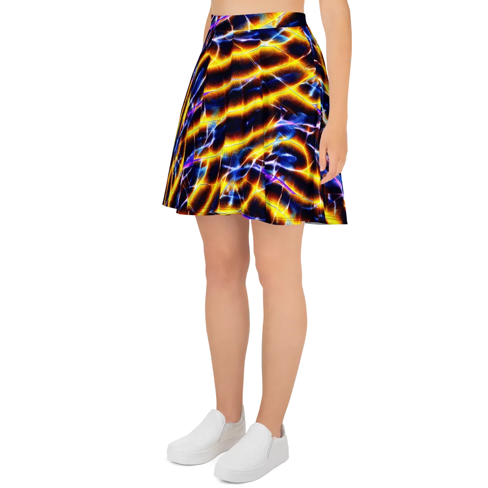 Tempel Tangle on Skater Skirt — Left