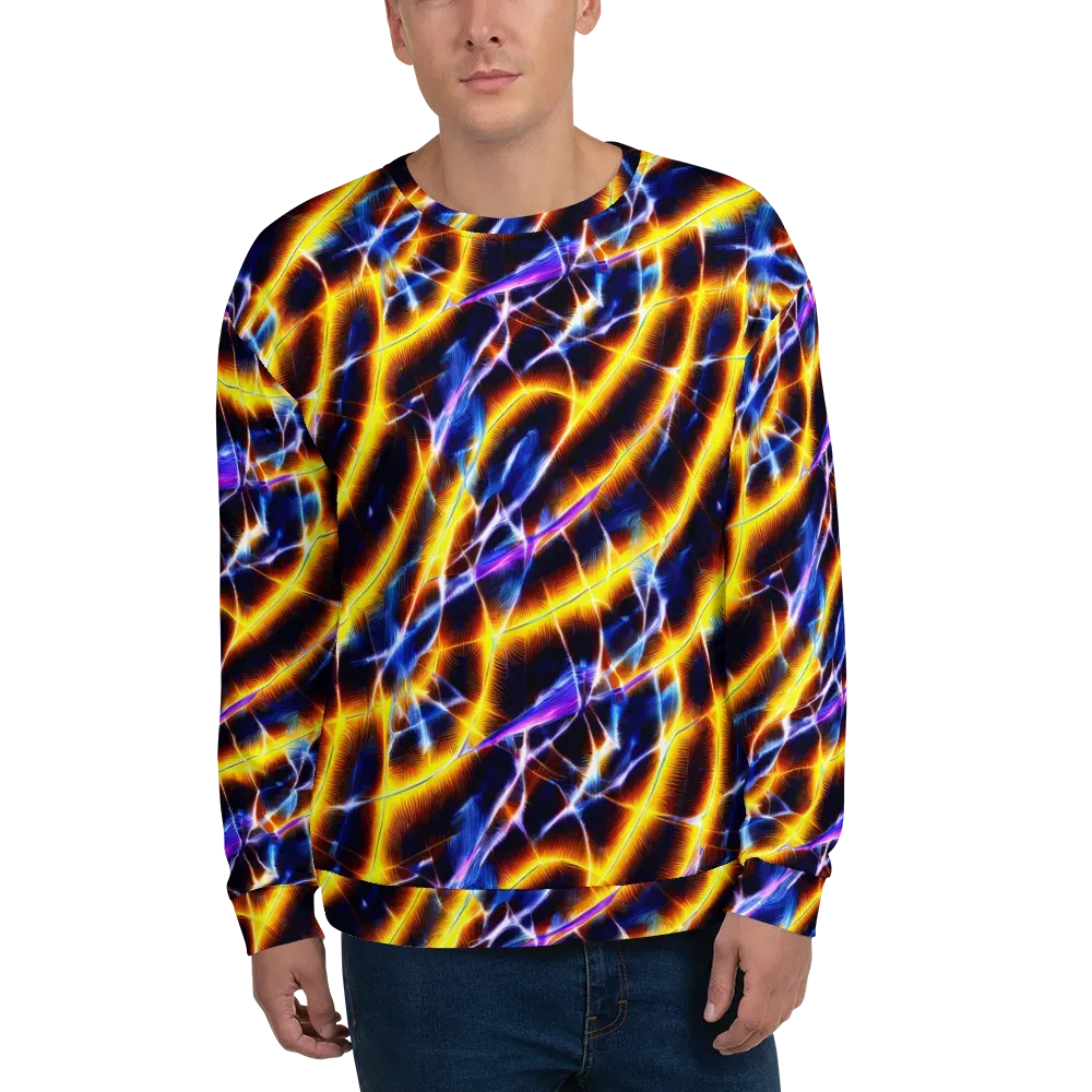 Tempel Tangle on Sweatshirt — Front