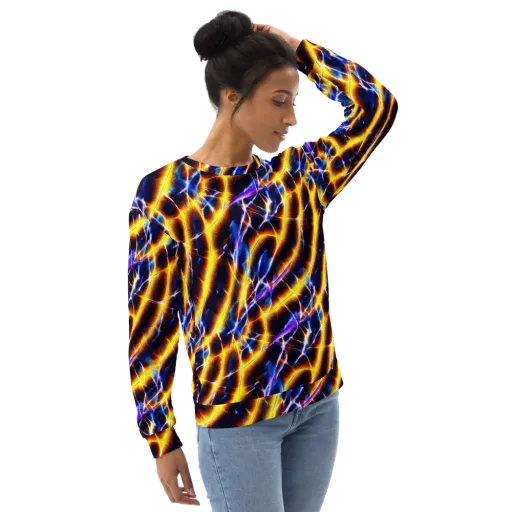 Tempel Tangle on a Sweatshirt