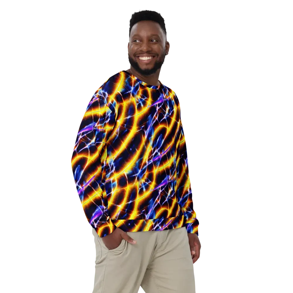 Tempel Tangle on Sweatshirt — Front