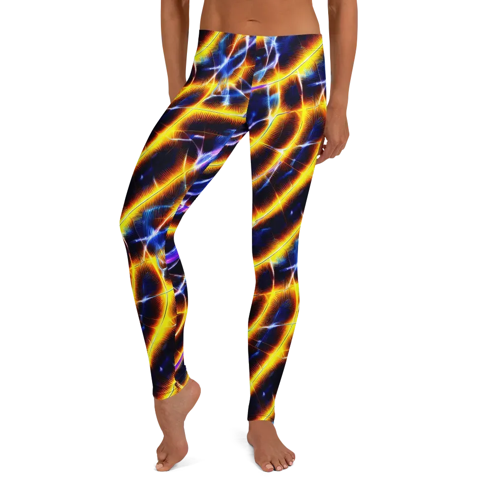 Tempel Tangle on Leggings — Front