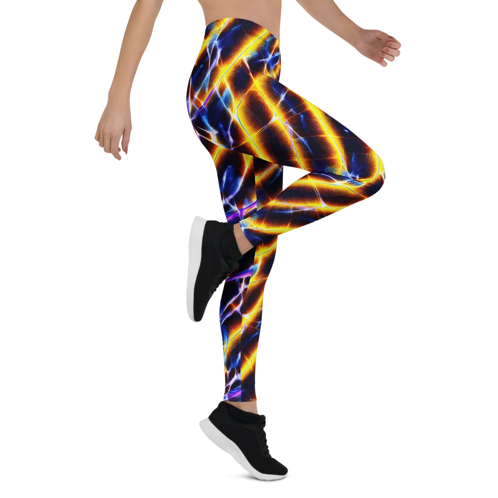 Tempel Tangle on Leggings — Right