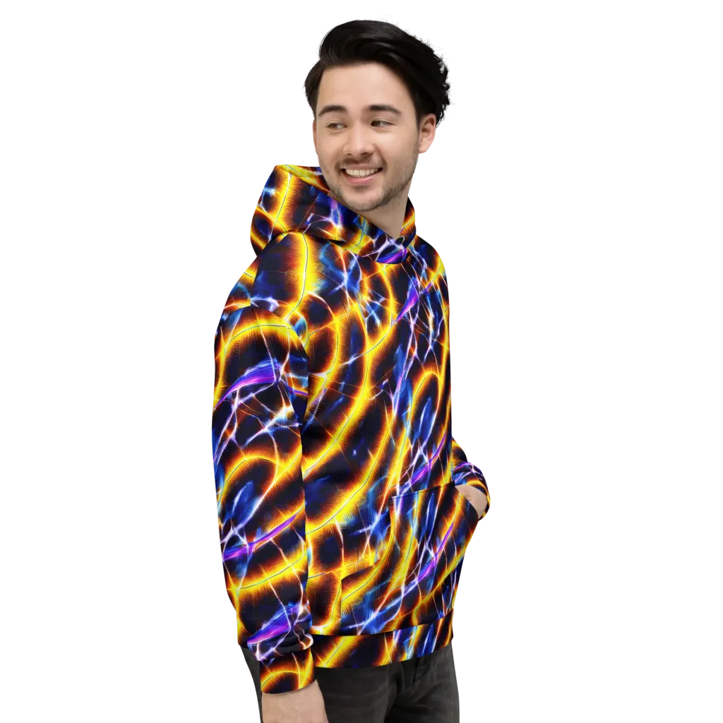 Tempel Tangle on Hoodie — Right