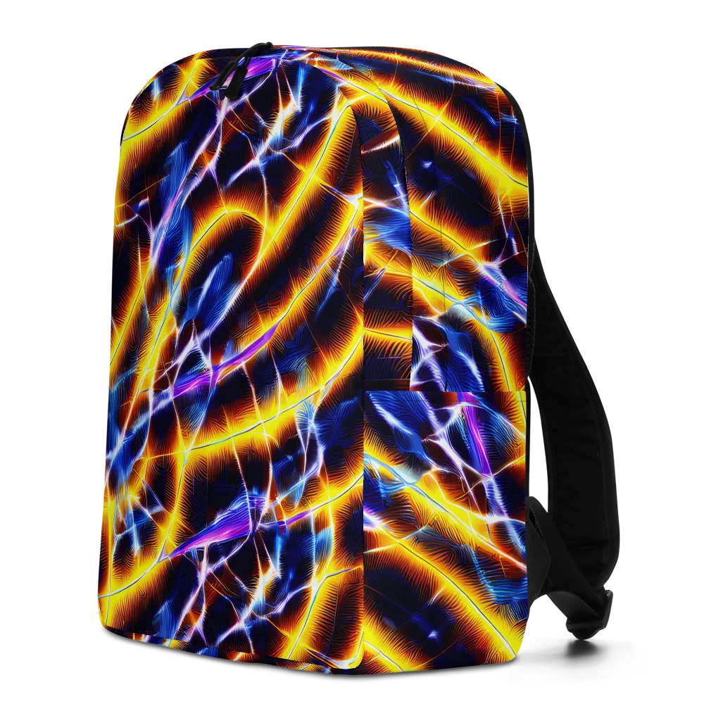 Tempel Tangle on Minimalist Backpack — Left