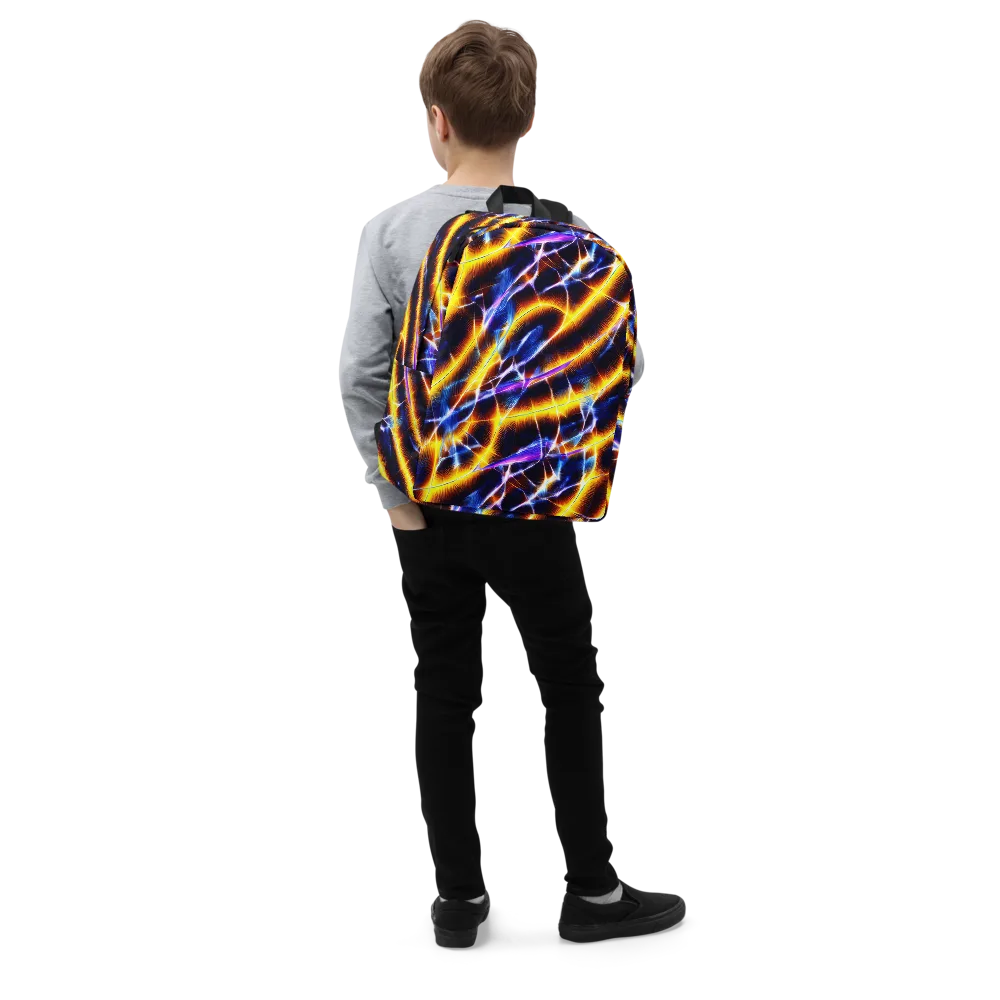 Tempel Tangle on Minimalist Backpack — Right Front