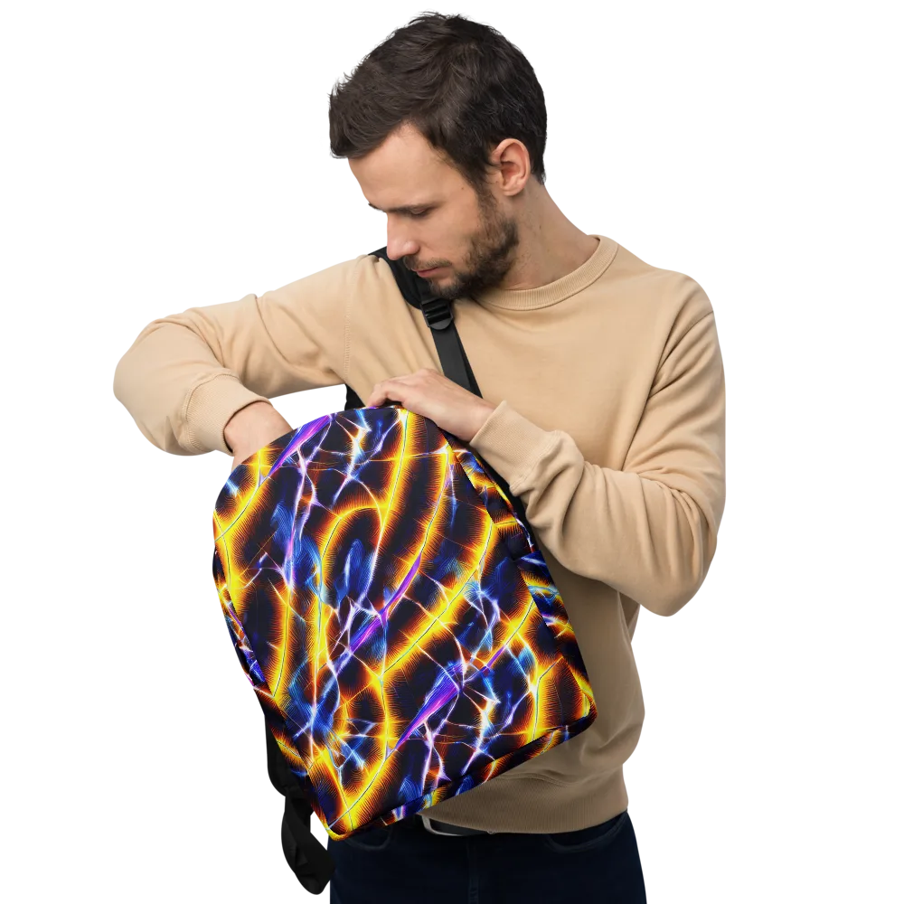 Tempel Tangle on Minimalist Backpack — Front