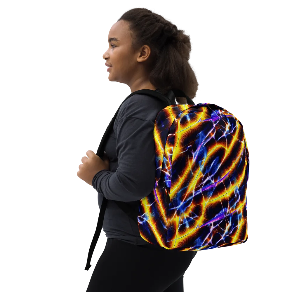 Tempel Tangle on Minimalist Backpack — Right Front