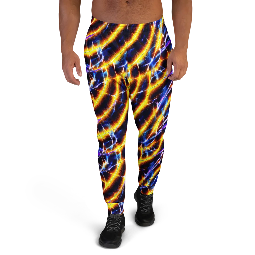 Tempel Tangle on Men's Joggers — Front