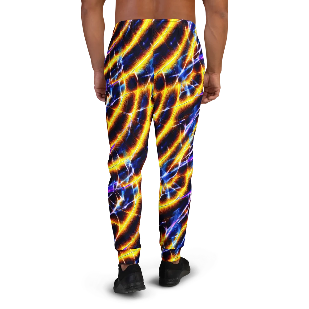 Tempel Tangle on Men's Joggers — Back