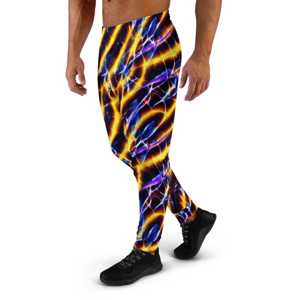 Tempel Tangle on Men's Joggers — Left
