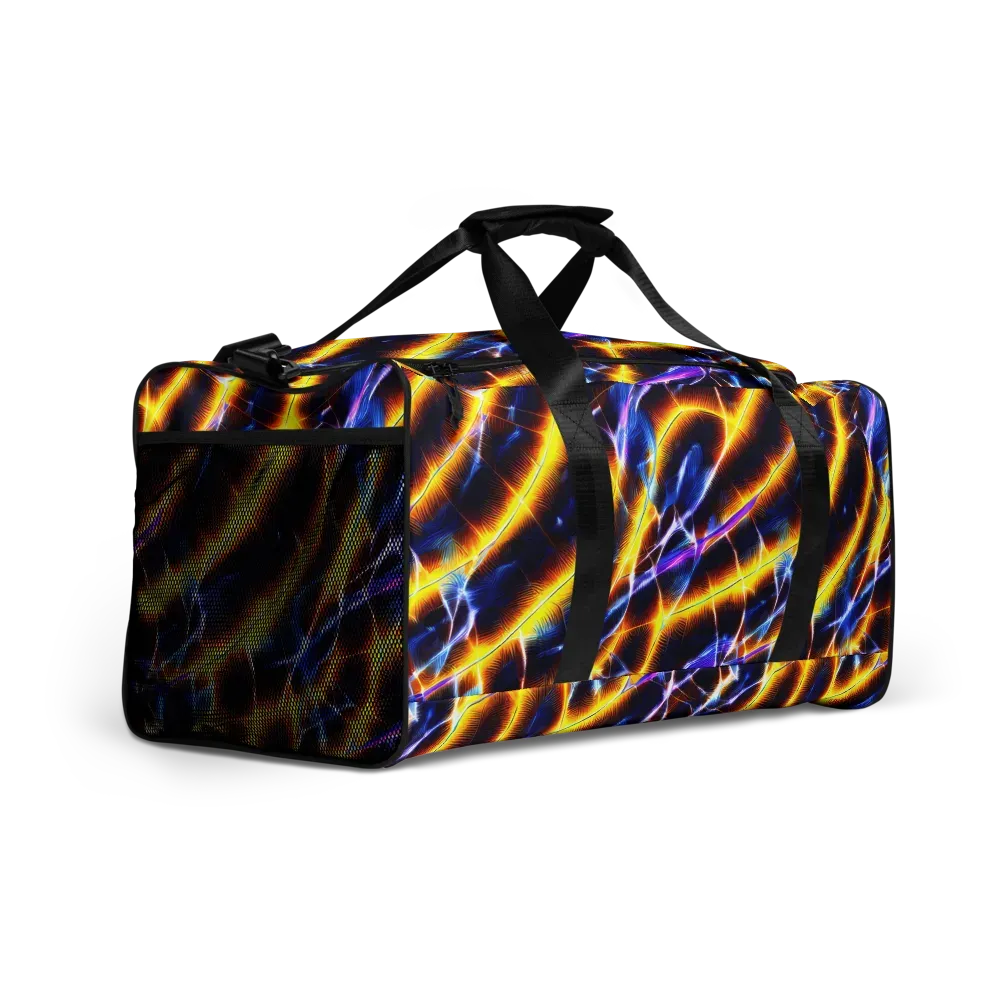 Tempel Tangle on Duffle Bag — Right Front