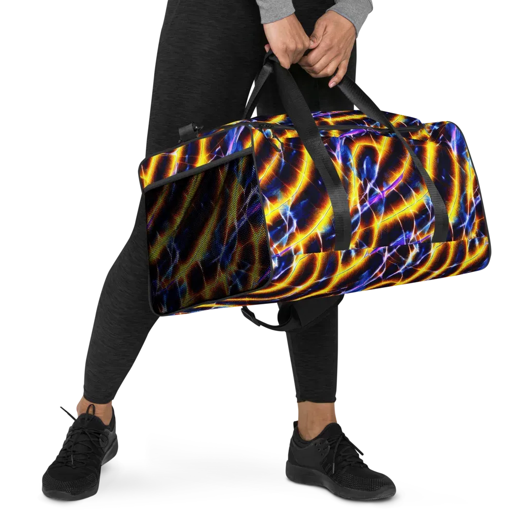 Tempel Tangle on Duffle Bag — Right Front