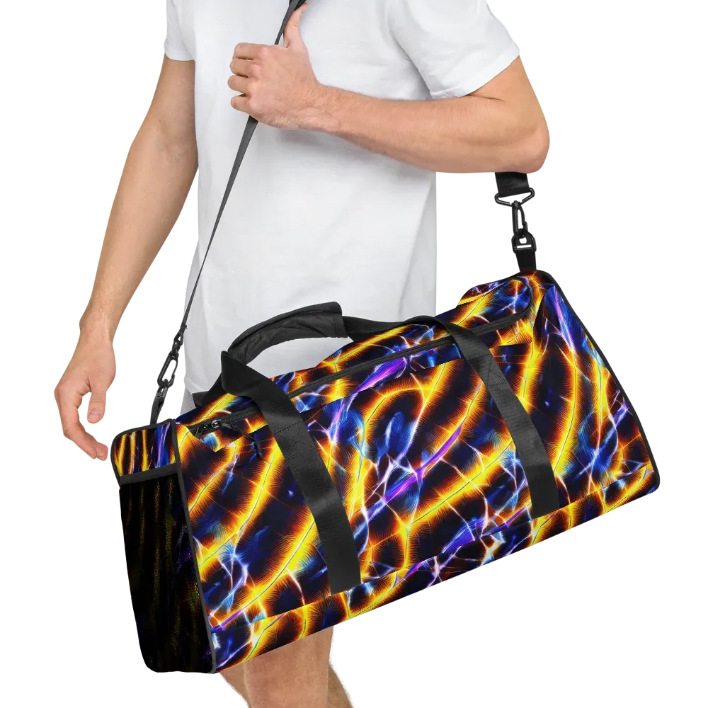 Tempel Tangle on Duffle Bag — Right Front