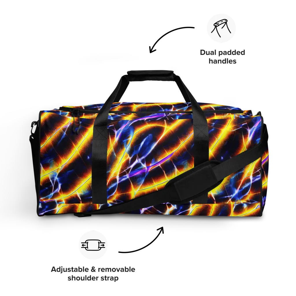 Tempel Tangle on Duffle Bag — Front