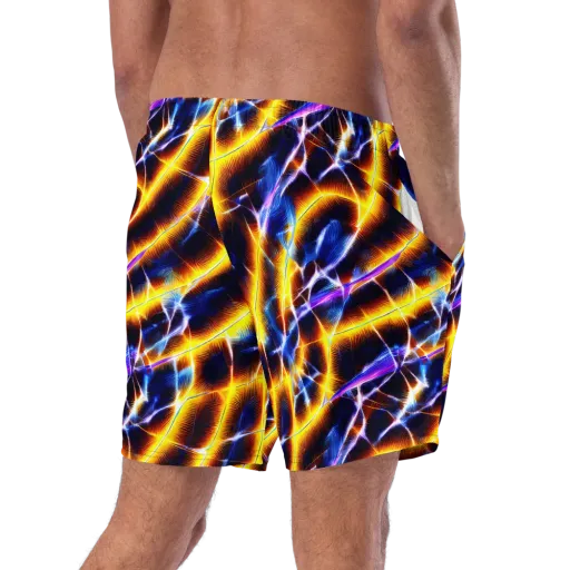 Tempel Tangle on a Swim Trunks