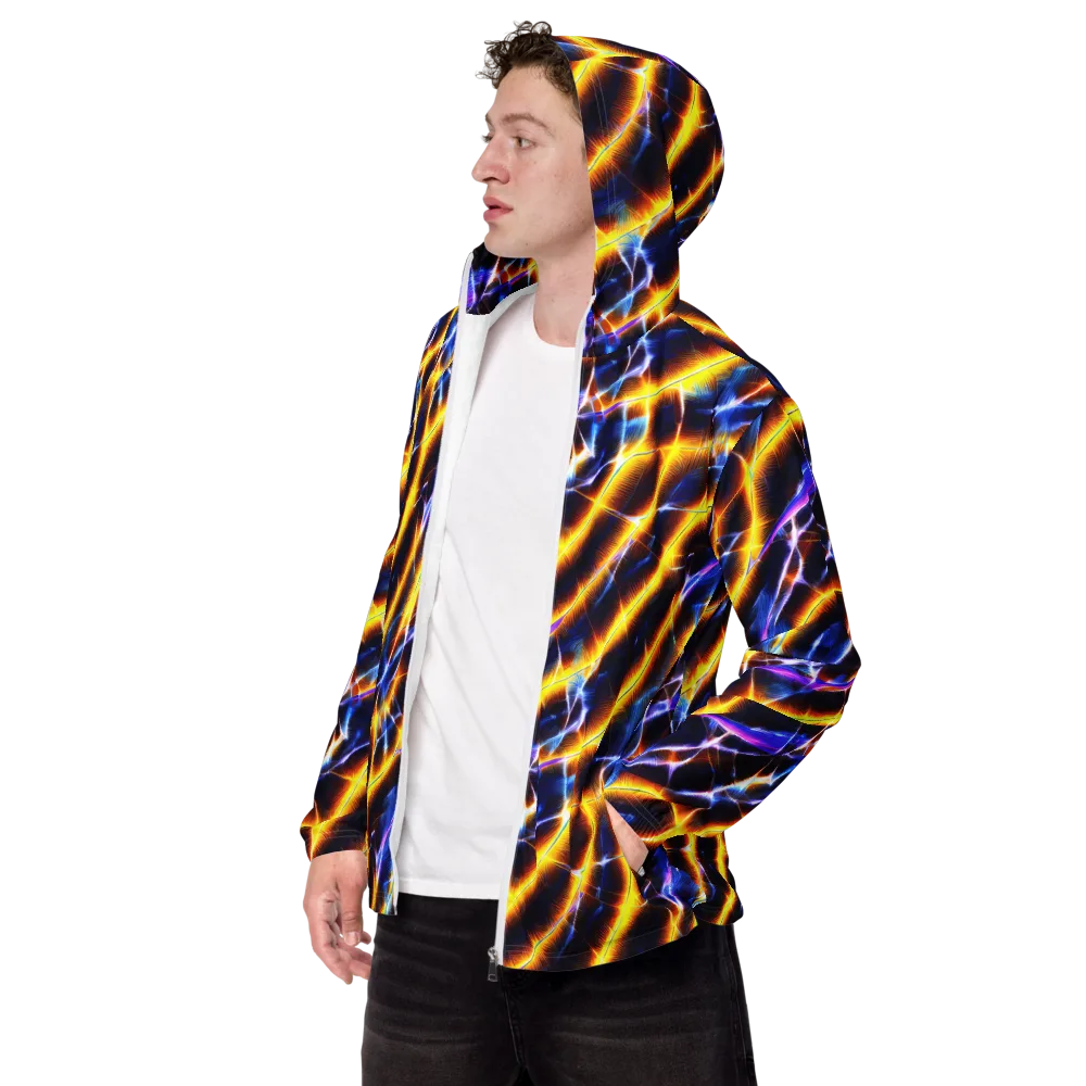 Tempel Tangle on Men's Windbreaker — Left Front