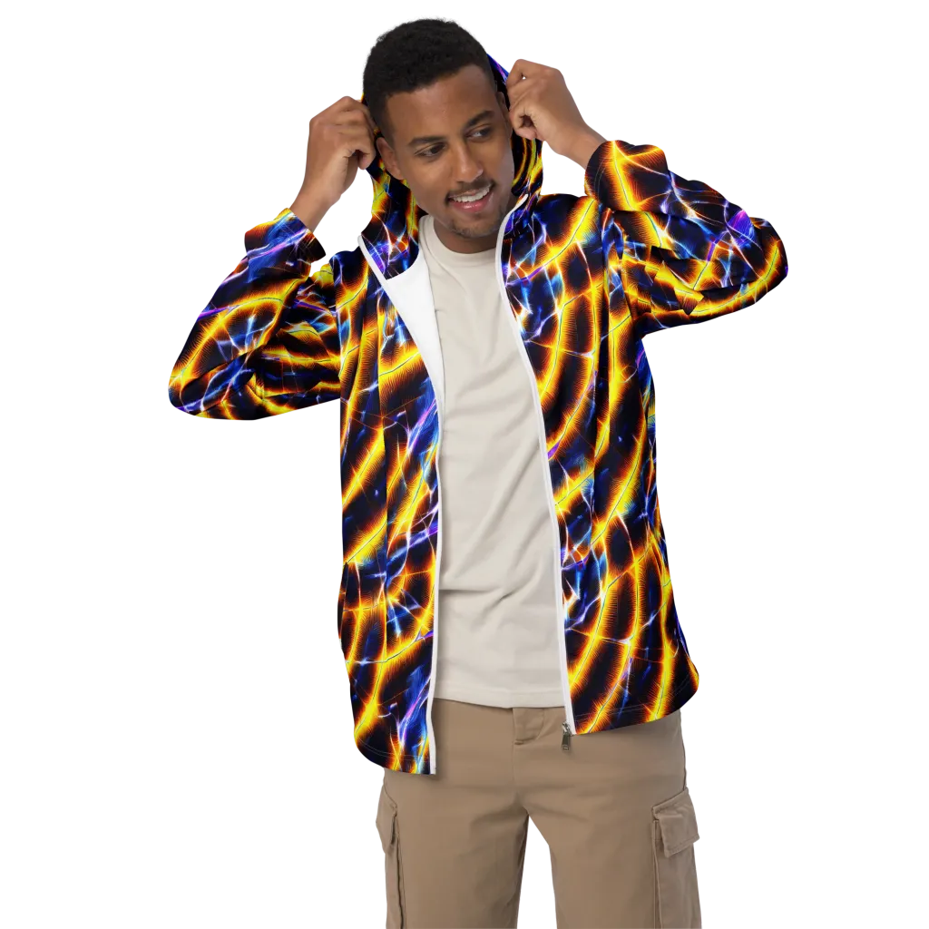 Tempel Tangle on Men's Windbreaker — Front