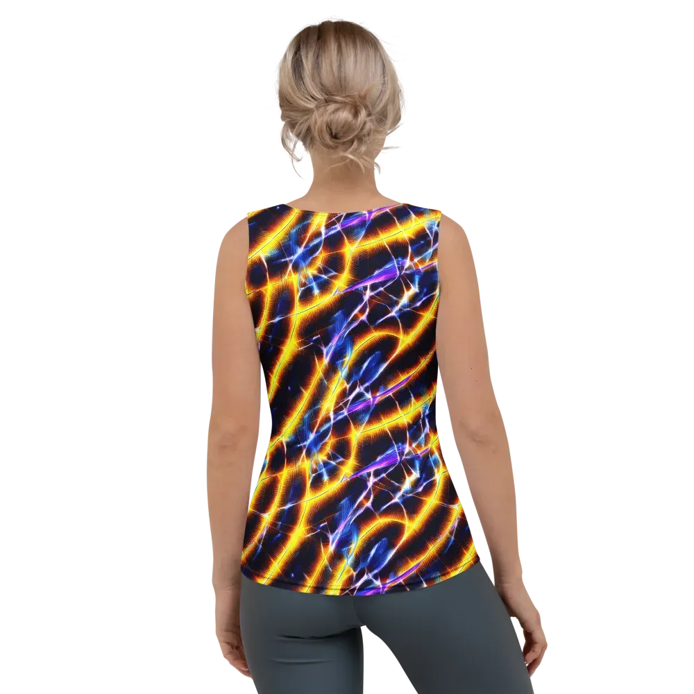 Tempel Tangle on Women's Tank Top — Back