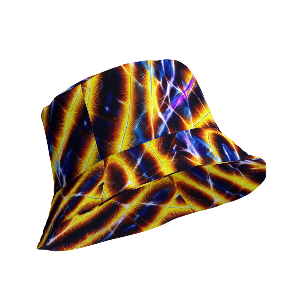 Tempel Tangle on Reversible Bucket Hat — Product details Outside