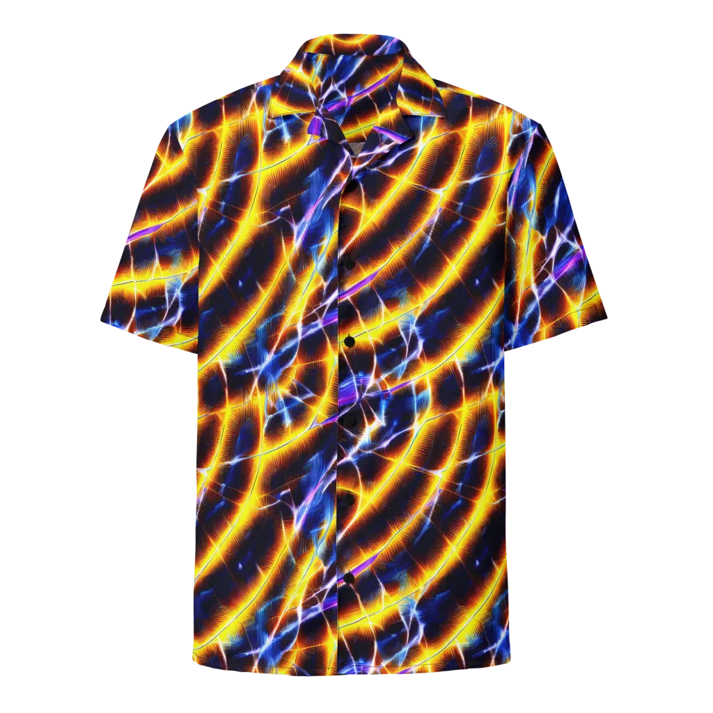Tempel Tangle on Button Shirt — Front