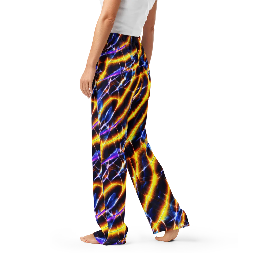 Tempel Tangle on Women's Pajama Pants — Left