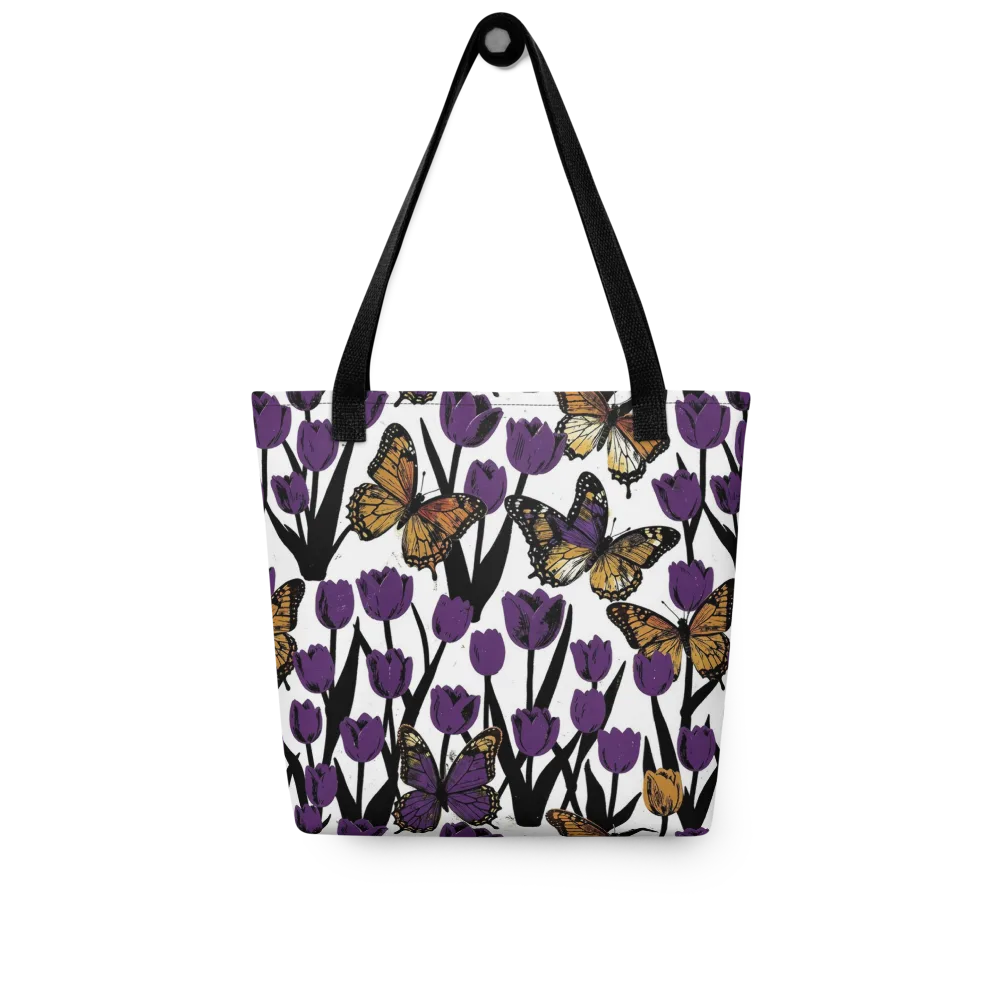 Indigo Flutter on Tote Bag — Front