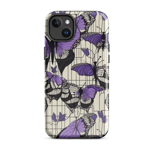 Violet Glasswing on a MagSafe Tough Case for iPhone®