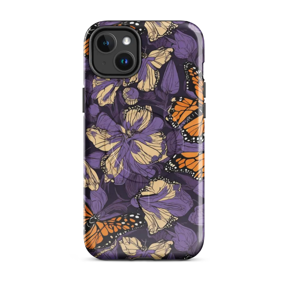 Midnight Monarchs on MagSafe Tough Case for iPhone® — Front