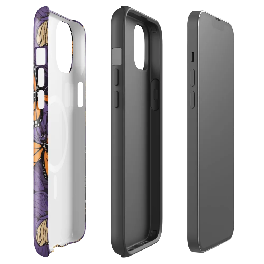 Midnight Monarchs on MagSafe Tough Case for iPhone® — Front
