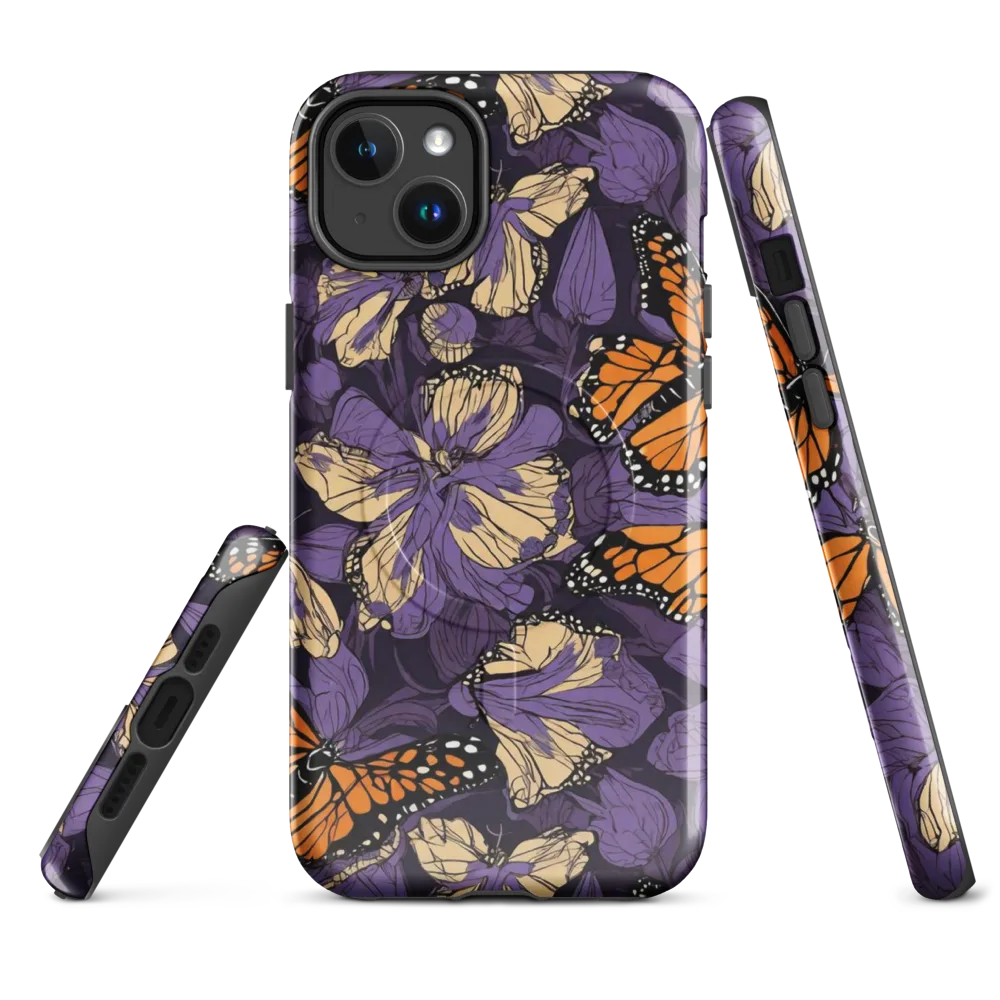 Midnight Monarchs on MagSafe Tough Case for iPhone® — Front