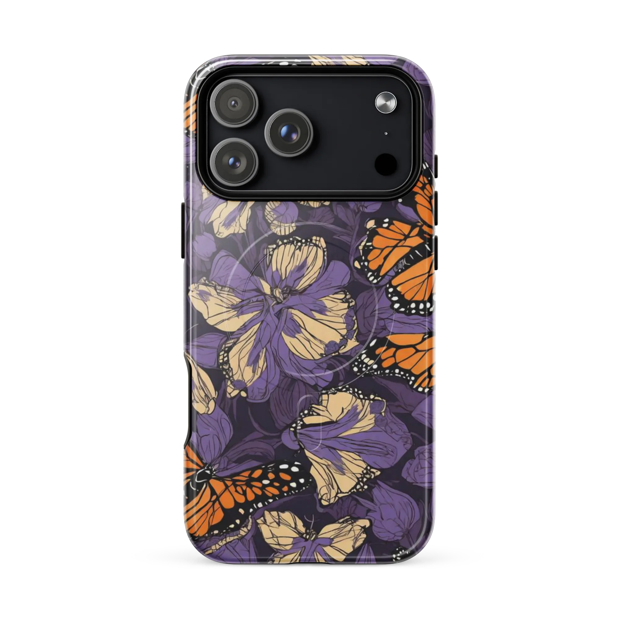 Midnight Monarchs on MagSafe Tough Case for iPhone® — Front