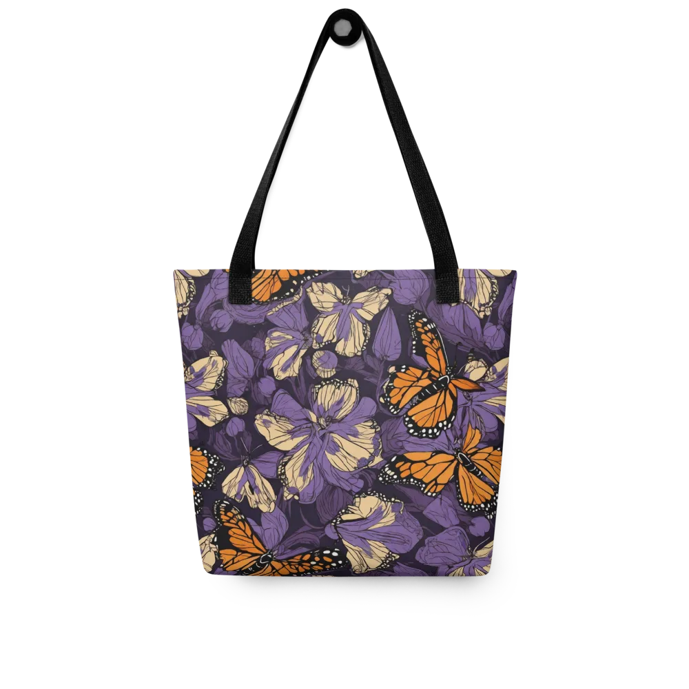 Midnight Monarchs on Tote Bag — Front