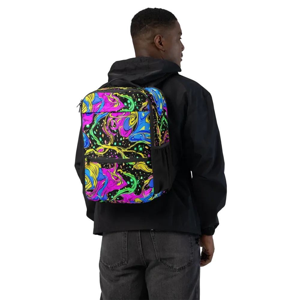 Spectral Pulse on Utility Backpack — Back