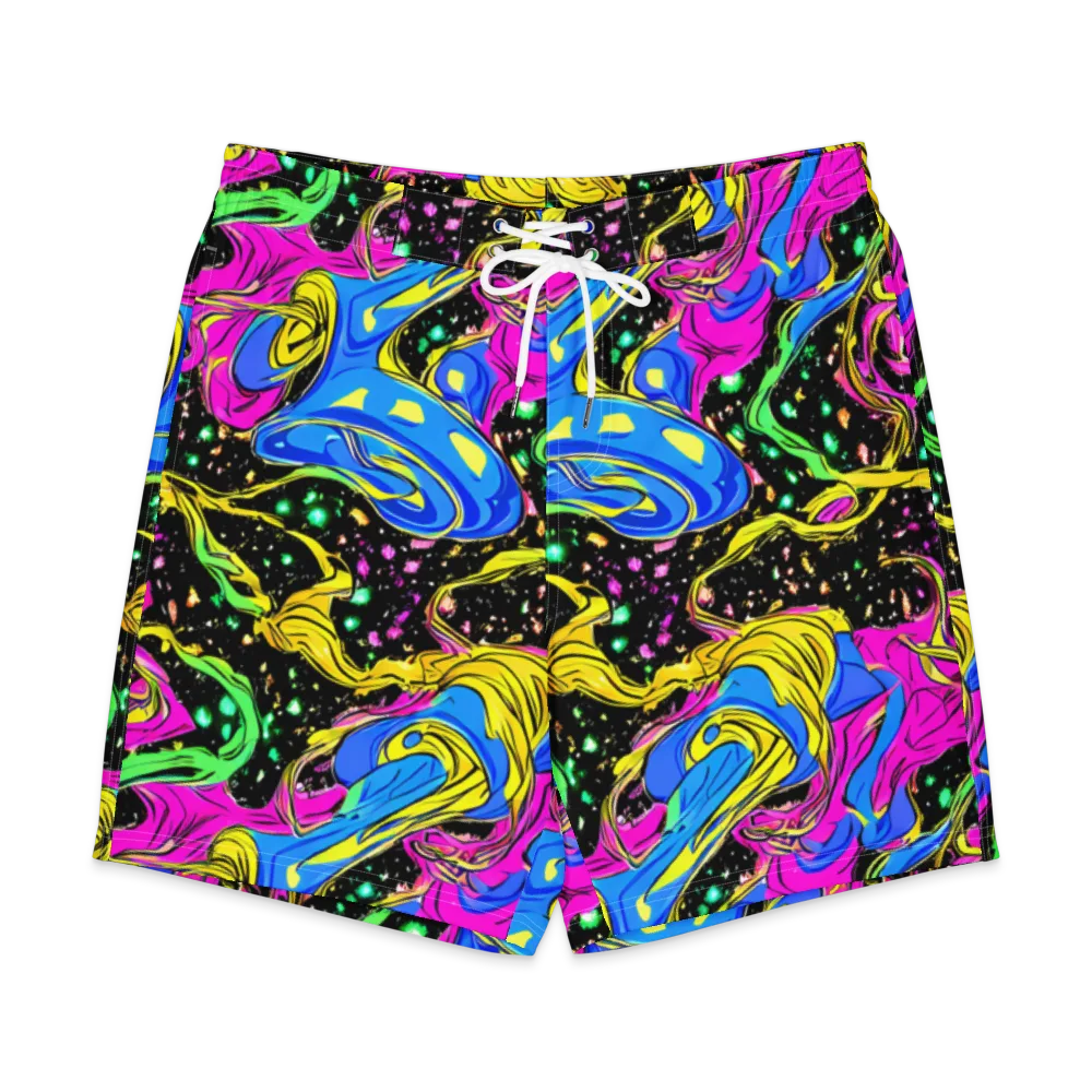 Spectral Pulse on Men's Board Shorts — Front